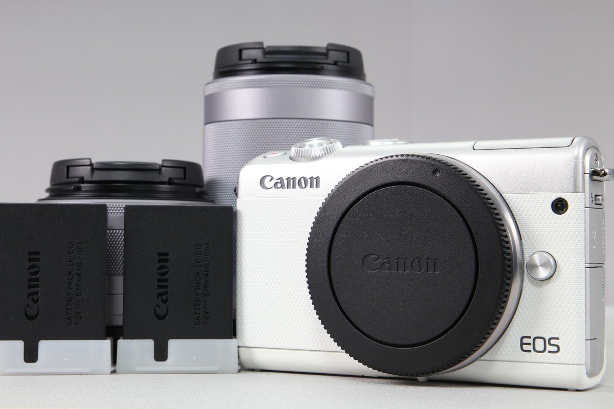価格.com - CANON EOS M100 ダブルズームキット [ホワイト] 価格比較