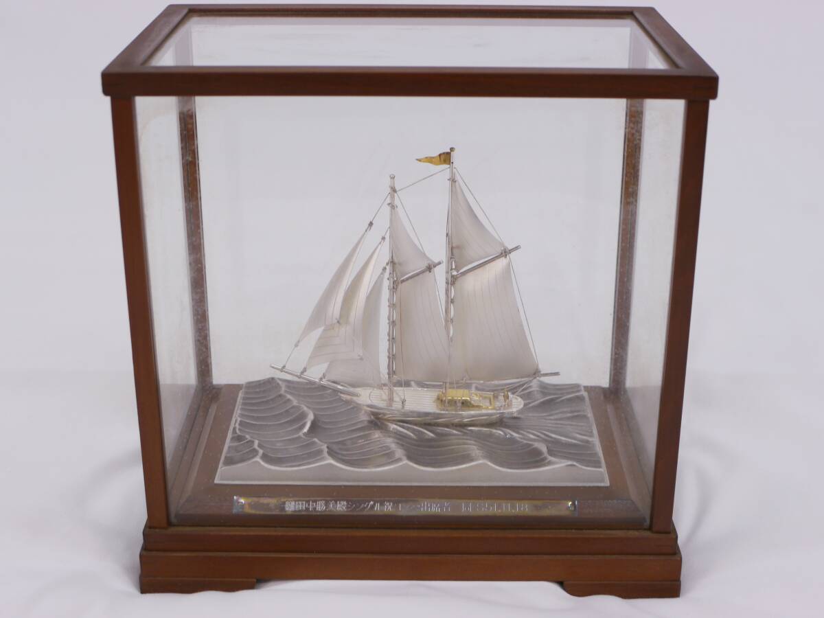 Yahoo!オークション -「帆船 置物」(銀製) (金属工芸)の落札相場・落札価格