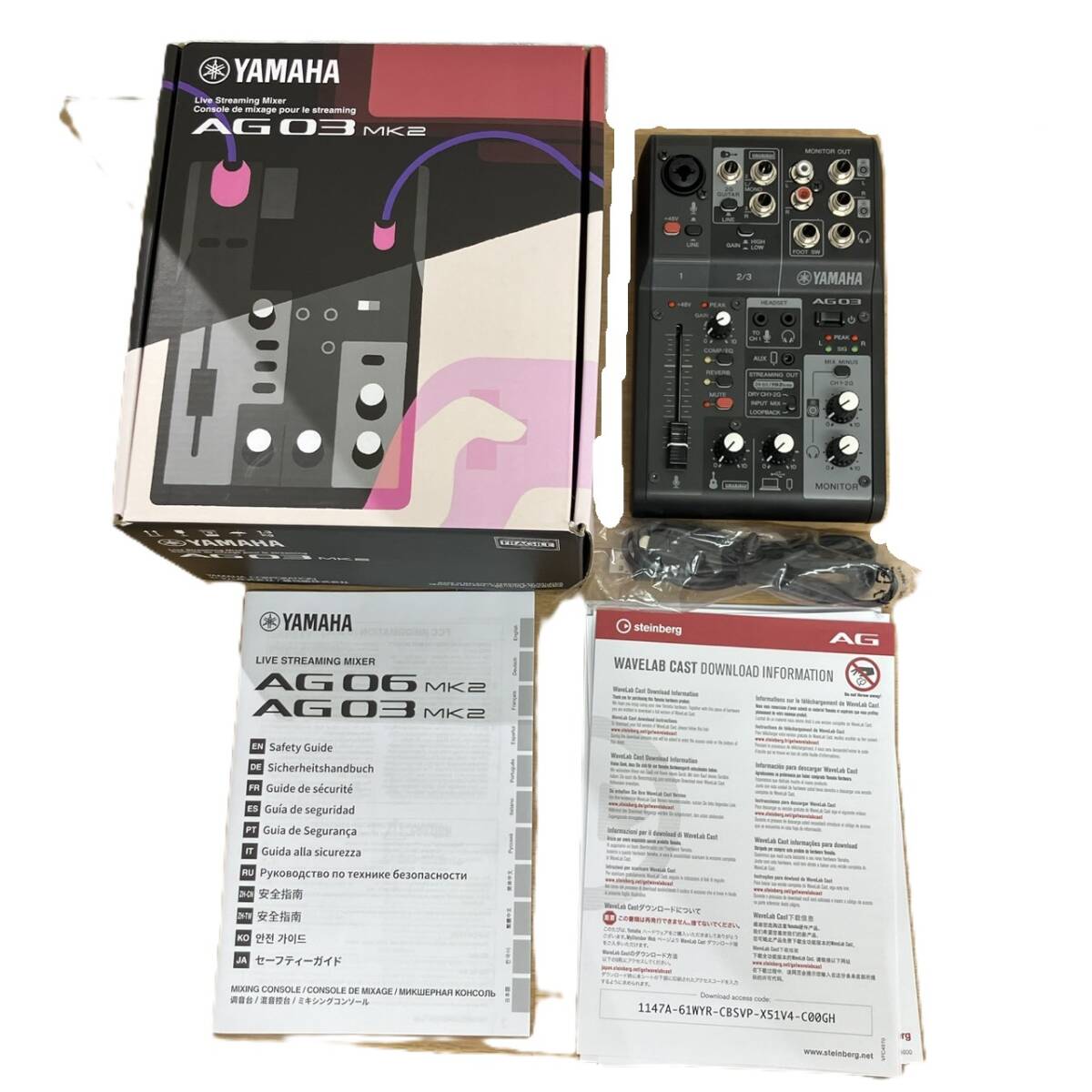 Yahoo!オークション -「yamaha ag03 mk2」の落札相場・落札価格