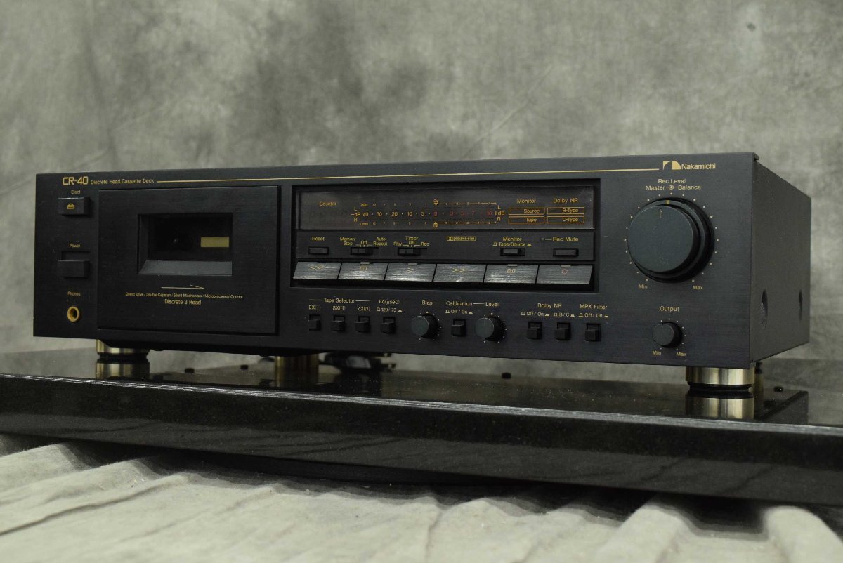 Yahoo!オークション -「ナカミチ cr-40」(カセットデッキ) (オーディオ