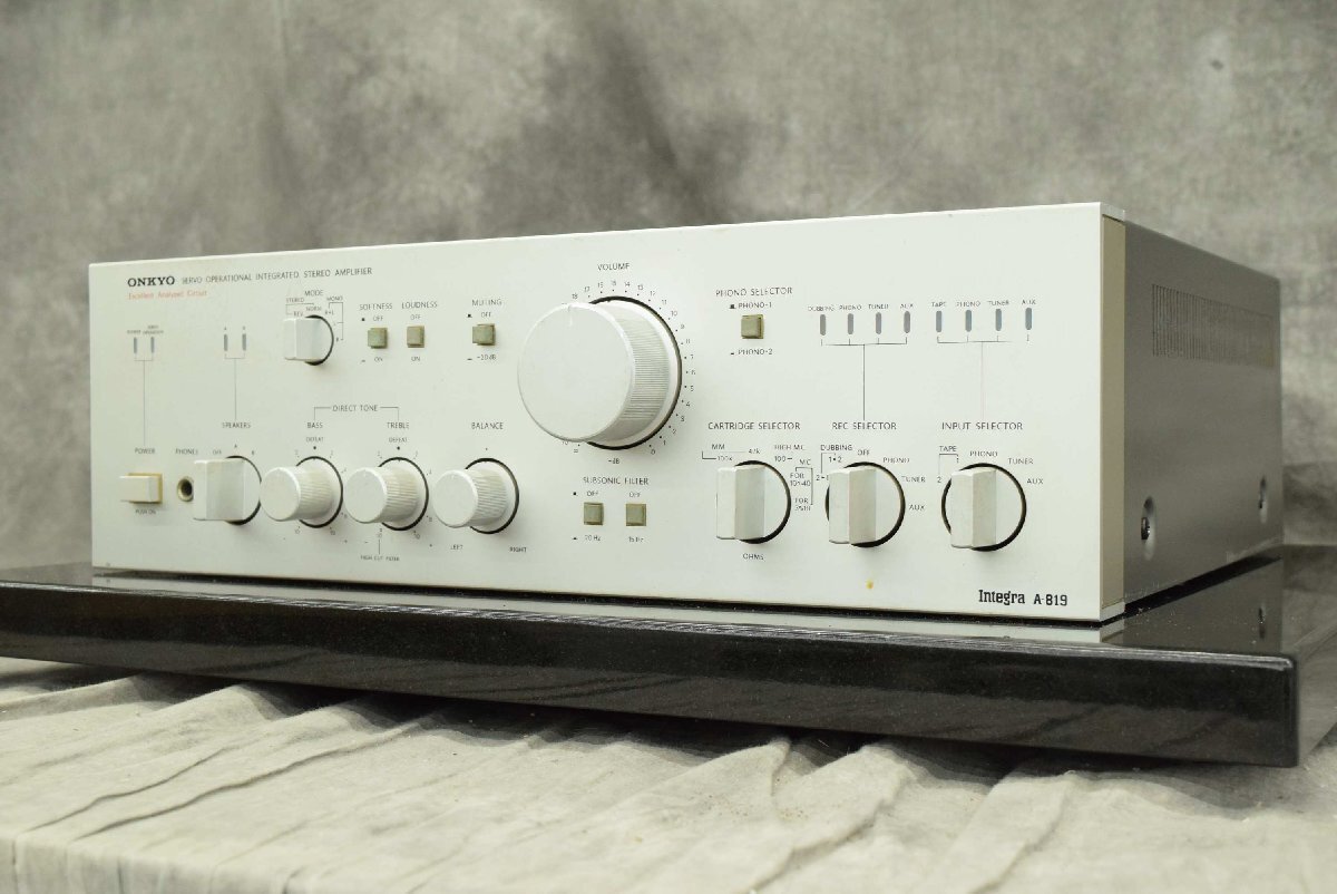 整備済 程度良 ONKYO オンキョー Integra A-819 木目パネル 2026年最新