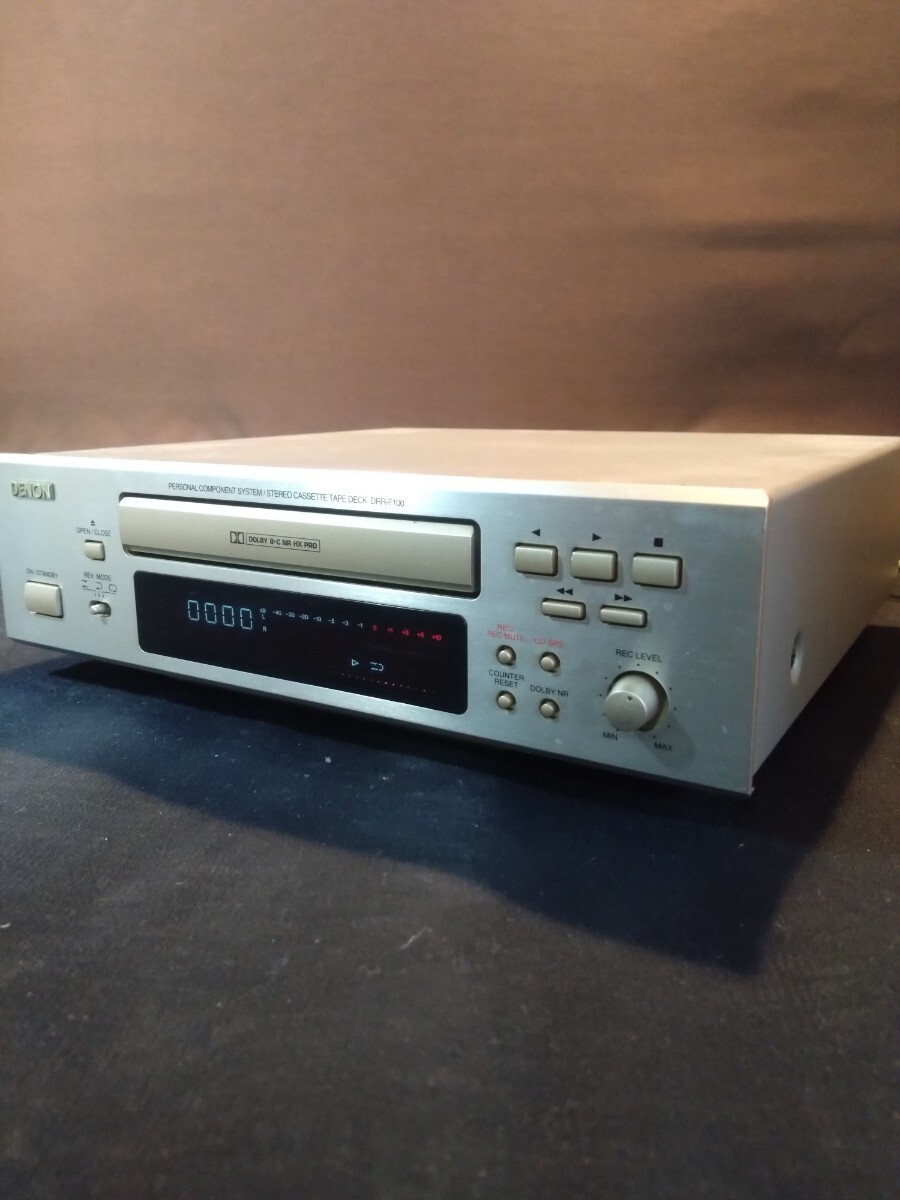 Yahoo!オークション -「denon f100 drr」(カセットデッキ) (オーディオ