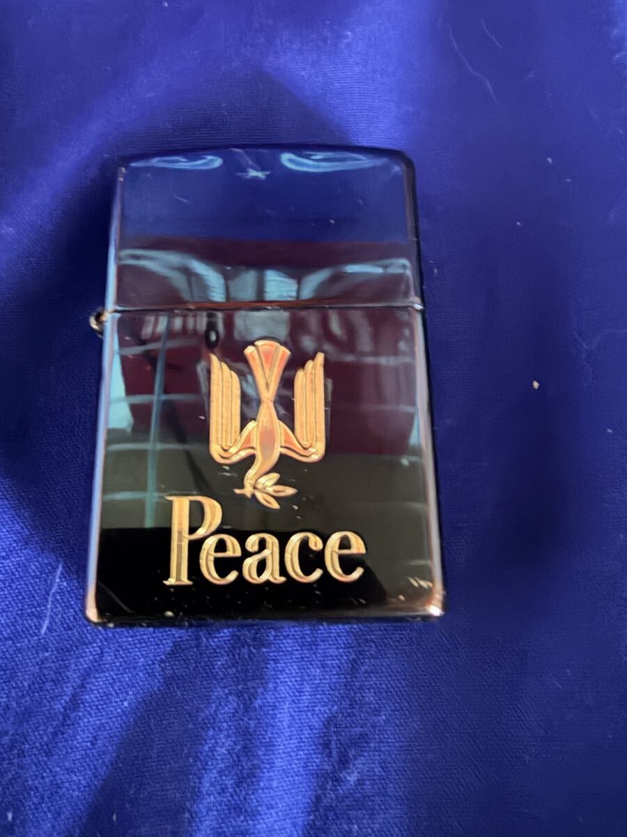 Yahoo!オークション -「ブルーチタン zippo peace」の落札相場・落札価格