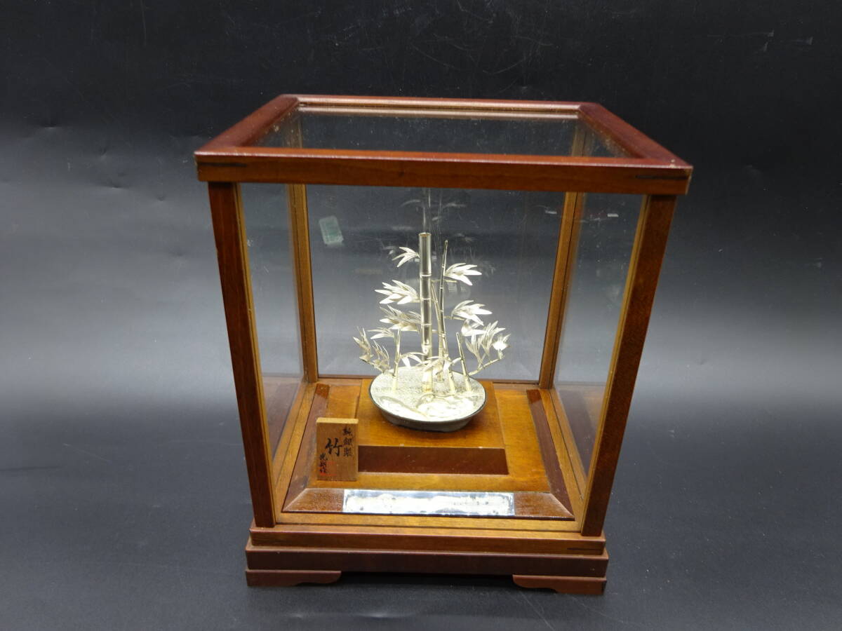 Yahoo!オークション -「竹」(置物) (銀製)の落札相場・落札価格