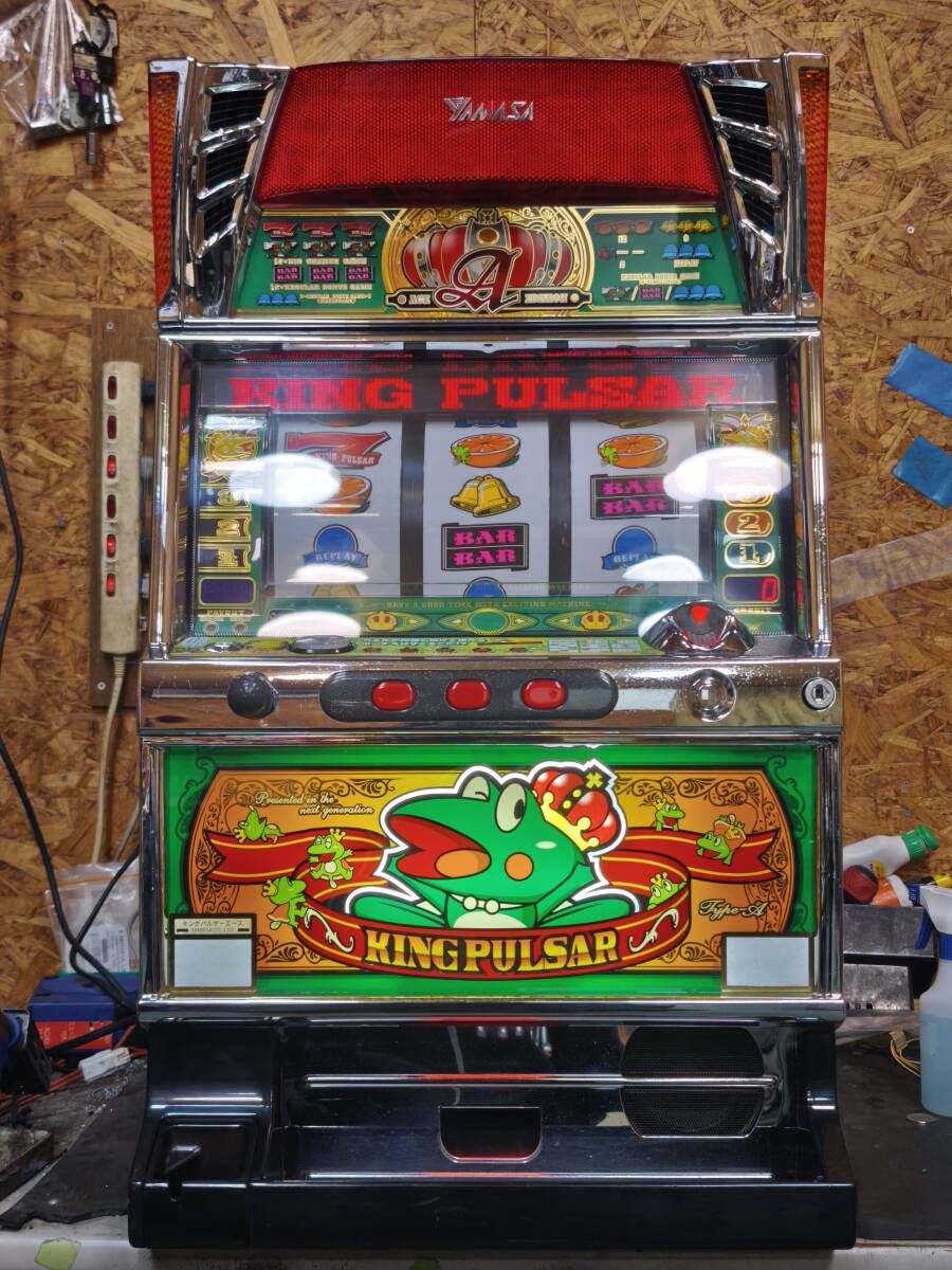 Yahoo!オークション -「キングパルサーエース」(パチスロ実機