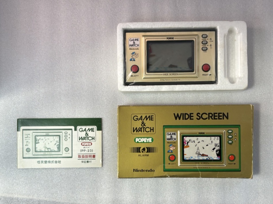 Yahoo!オークション -「ゲームウォッチ ポパイ」(ゲーム) の落札相場