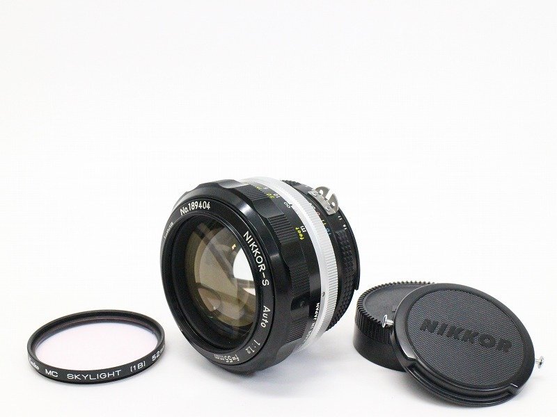 Yahoo!オークション -「nikkor 55mm f1.2」の落札相場・落札価格