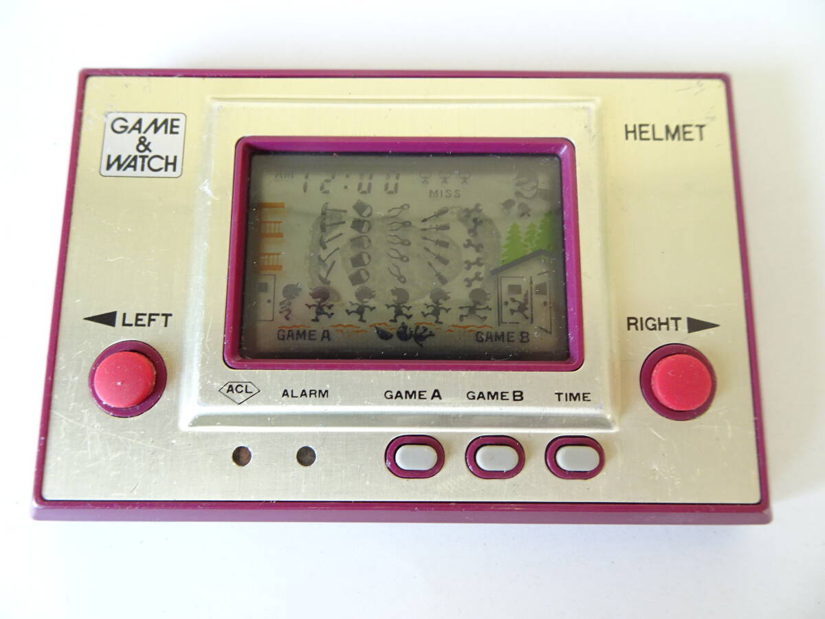 Yahoo!オークション -「ゲームウォッチ ヘルメット」の落札相場・落札価格