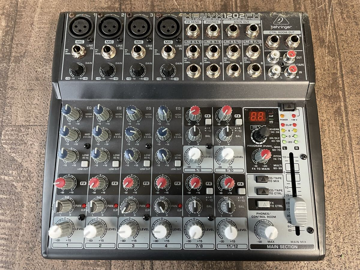 Yahoo!オークション -「behringer xenyx 1202fx」の落札相場・落札価格