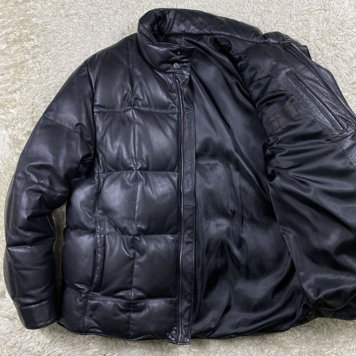 Yahoo!オークション -「コムサレザーダウンジャケット」の落札相場