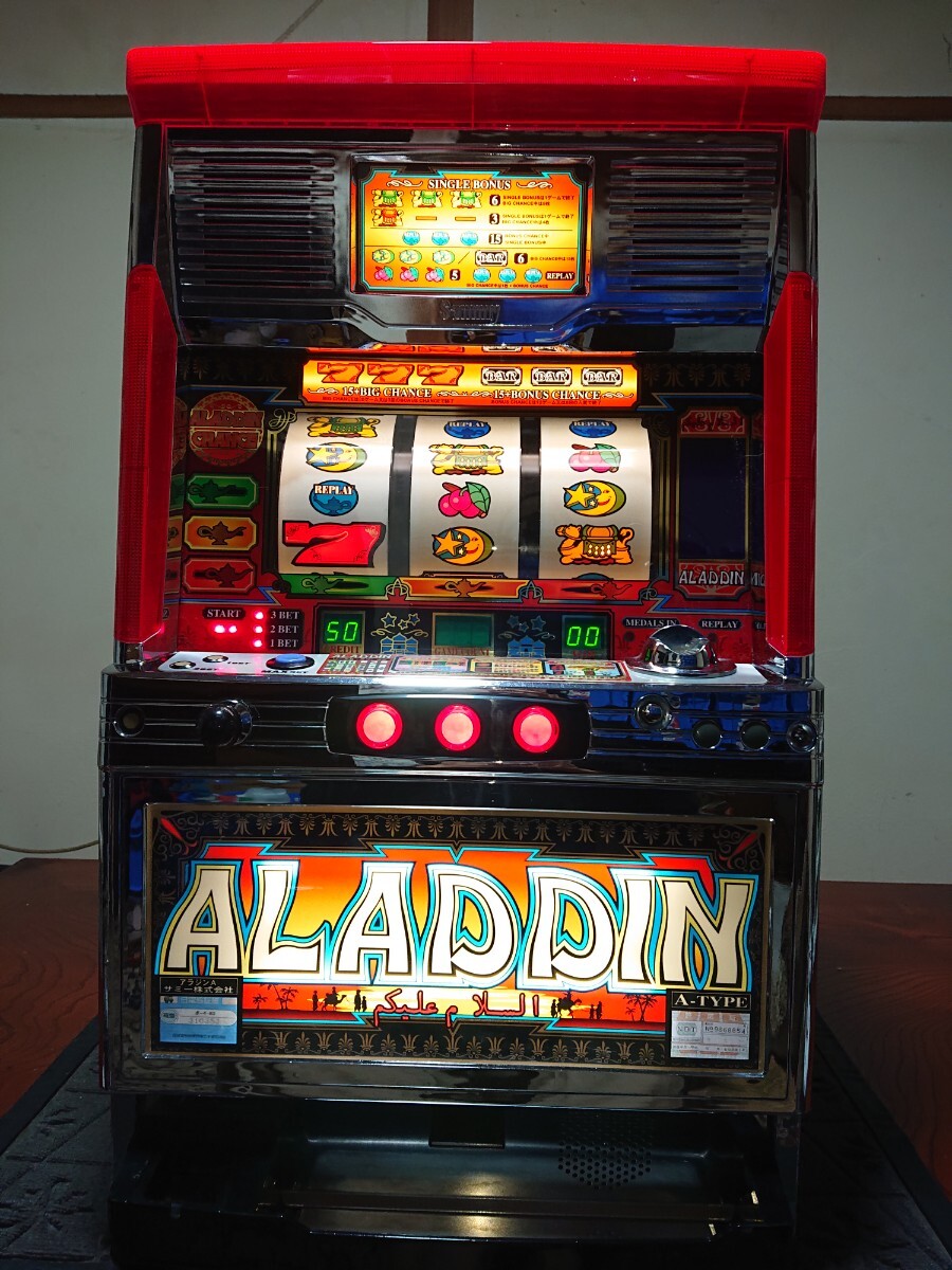 Yahoo!オークション -「aladdin」(パチスロ実機) (パチンコ、パチスロ