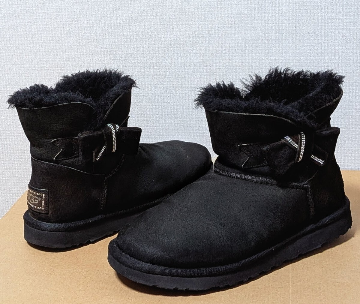 2026年最新】Yahoo!オークション -ugg ムートンブーツ リボンの中古品