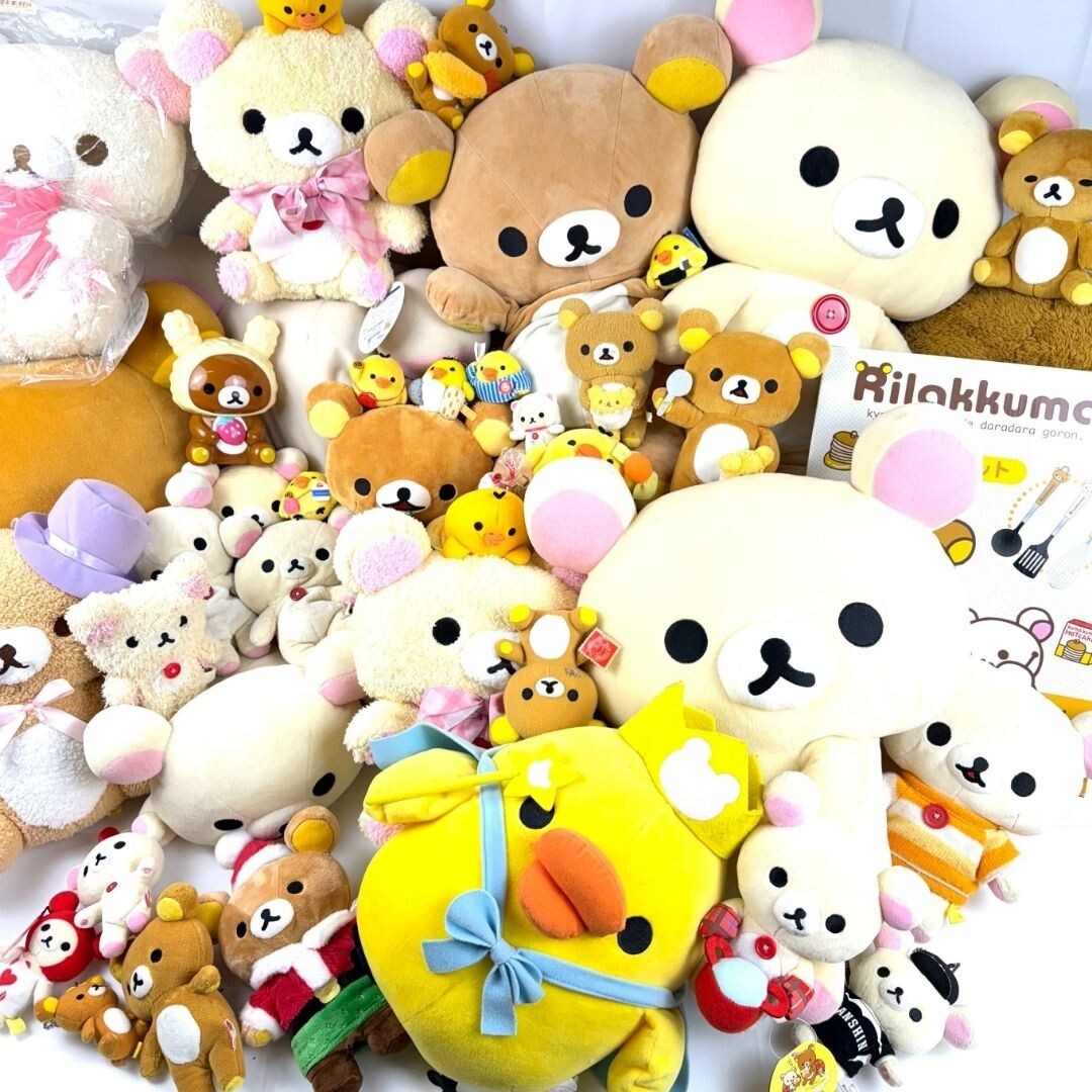 Yahoo!オークション -「リラックマ ぬいぐるみ 大量」の落札相場・落札価格