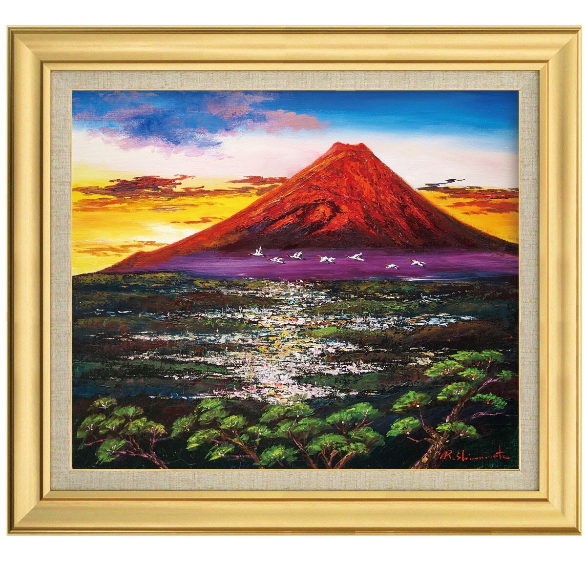 2026年最新】Yahoo!オークション -島本良平 赤富士の中古品・新品・未