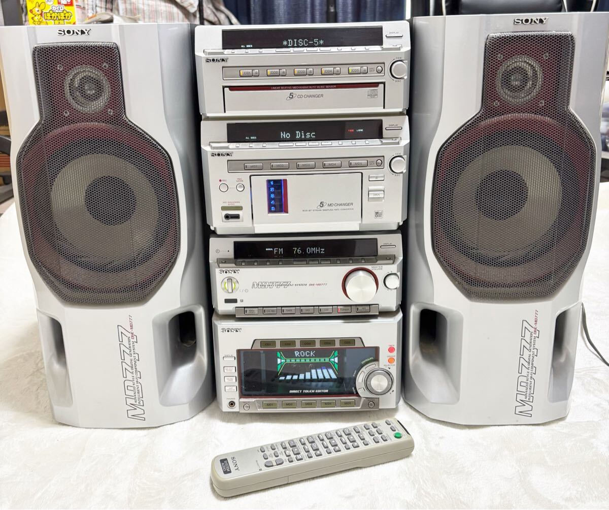 Yahoo!オークション -「sony md 777」(システムコンポ) (オーディオ
