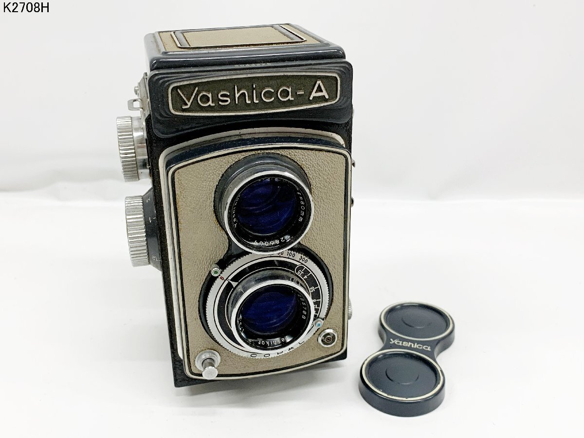 ヤシカ YASHICA Yashica-A 二眼カメラ 元箱・カメラケース付き 2026年