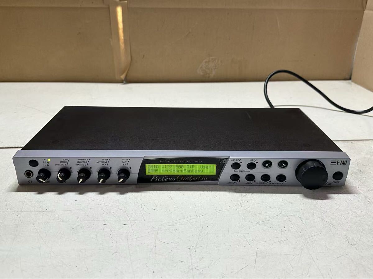 Yahoo!オークション -「e-mu proteus orchestra」(音源モジュール