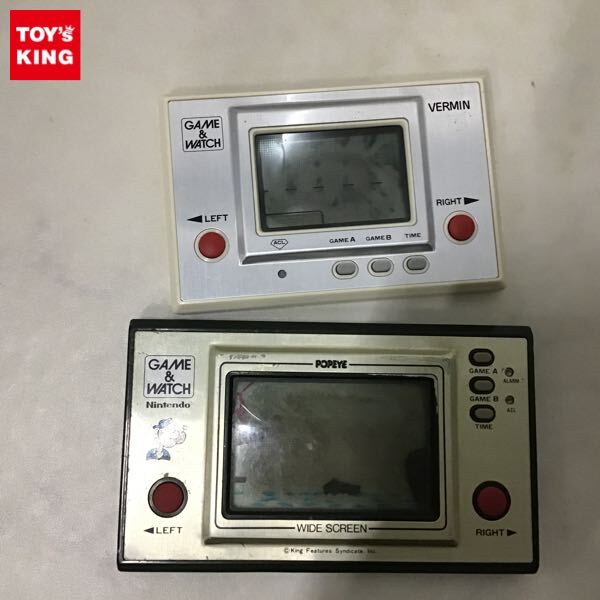 Yahoo!オークション -「ゲームウォッチ バーミン」(ゲームウォッチ
