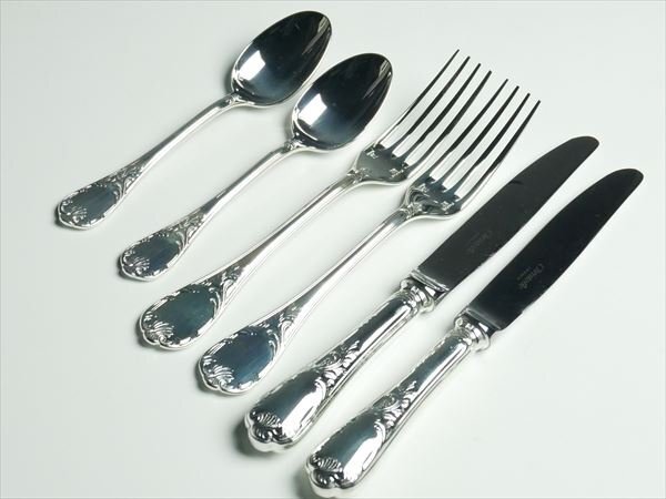 Yahoo!オークション -「クリストフル マルリー デザートフォーク」の