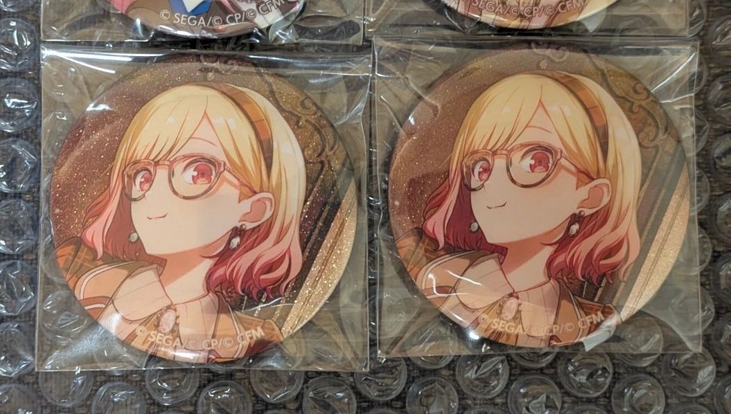 プロセカ 天馬咲希 缶バッジ 48B グリ缶 その音 グリッター缶バッジ