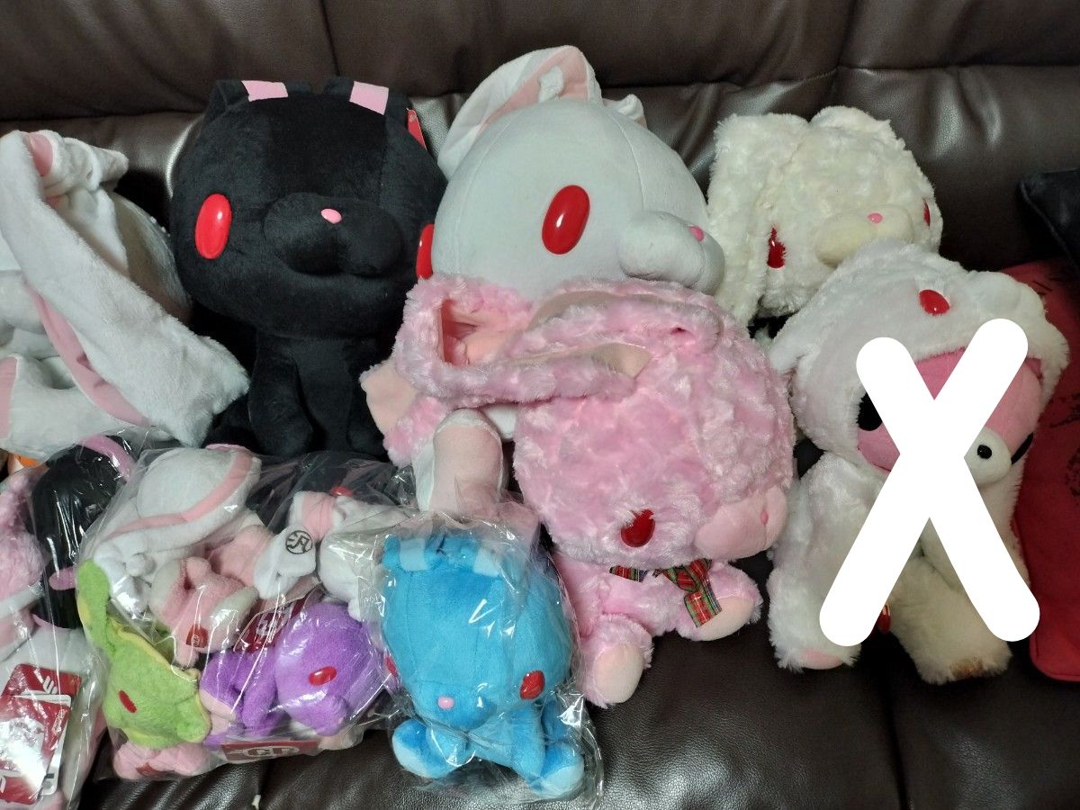 グルーミー 汎用うさぎ アソート・オブ・ザ・デッド ぬいぐるみ 全2種