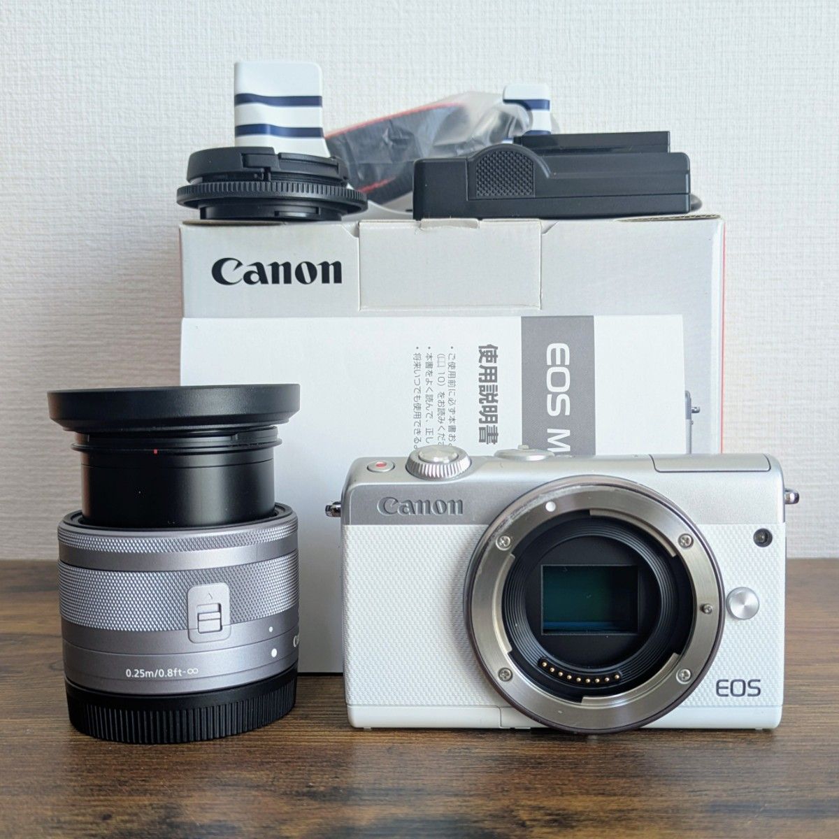 返品保証・動作確認済】Canon EOS M100 レンズキット｜Yahoo!フリマ
