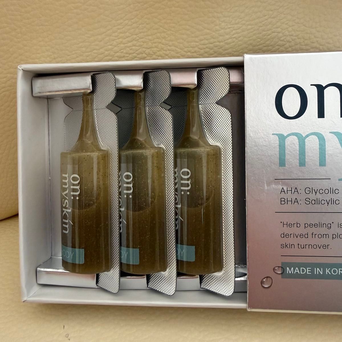 on myskin ハーブピーリング Lv 3 4ml x 8個 オンマイスキン 新品未