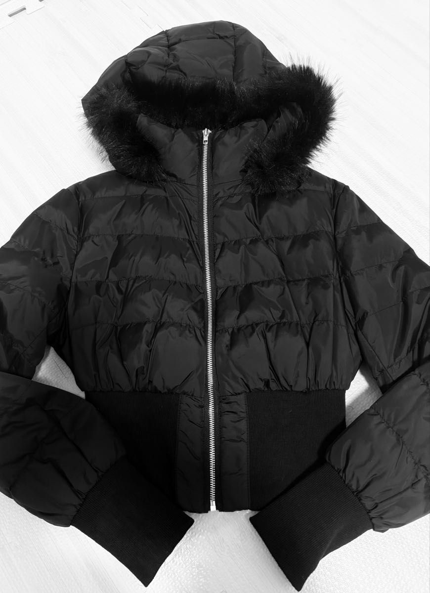 平成ギャル y2k ファー付き ミニタリー モッズコート フェアリー