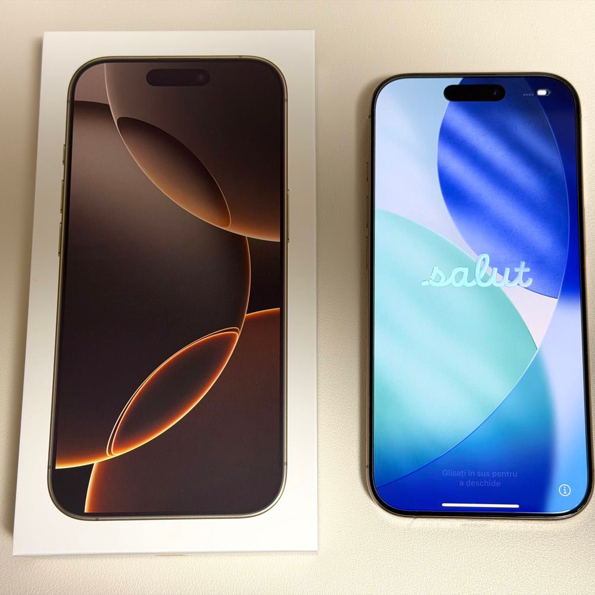 充放電9回 未使用に近い iPhone16Pro 256GB SIMフリー 本体 ナチュラル