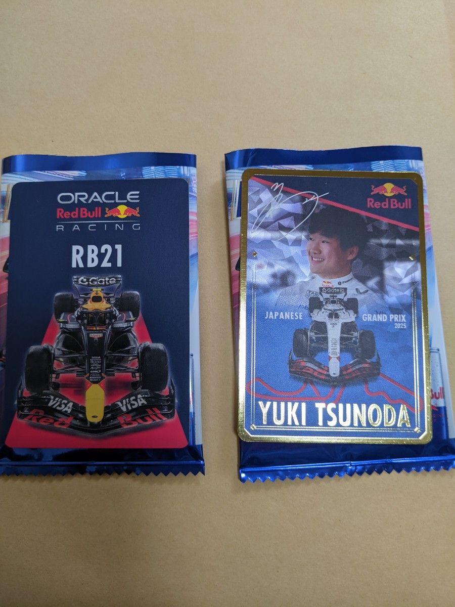 レッドブル・レーシング&レーシング・ブルズオリジナルカード マックス