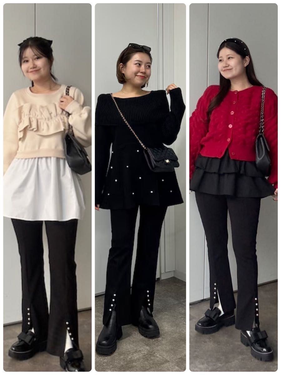 新品Bibiy モコモコボアペプラムカーディガンPEPURAMUCARDIGAN｜Yahoo