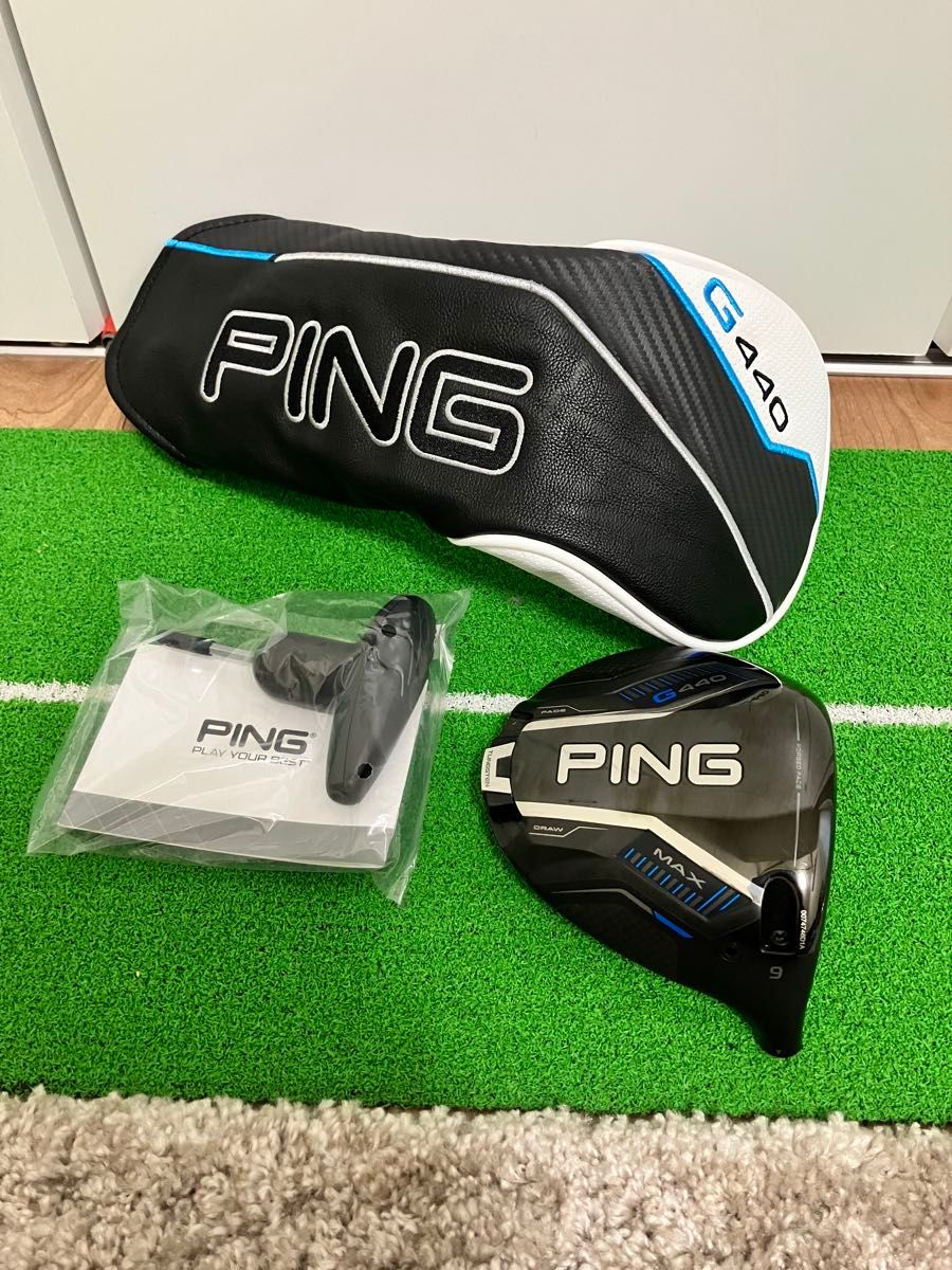 ピン G440 K ドライバー 9° ヘッド単品 日本仕様 ヘッドカバー レンチ