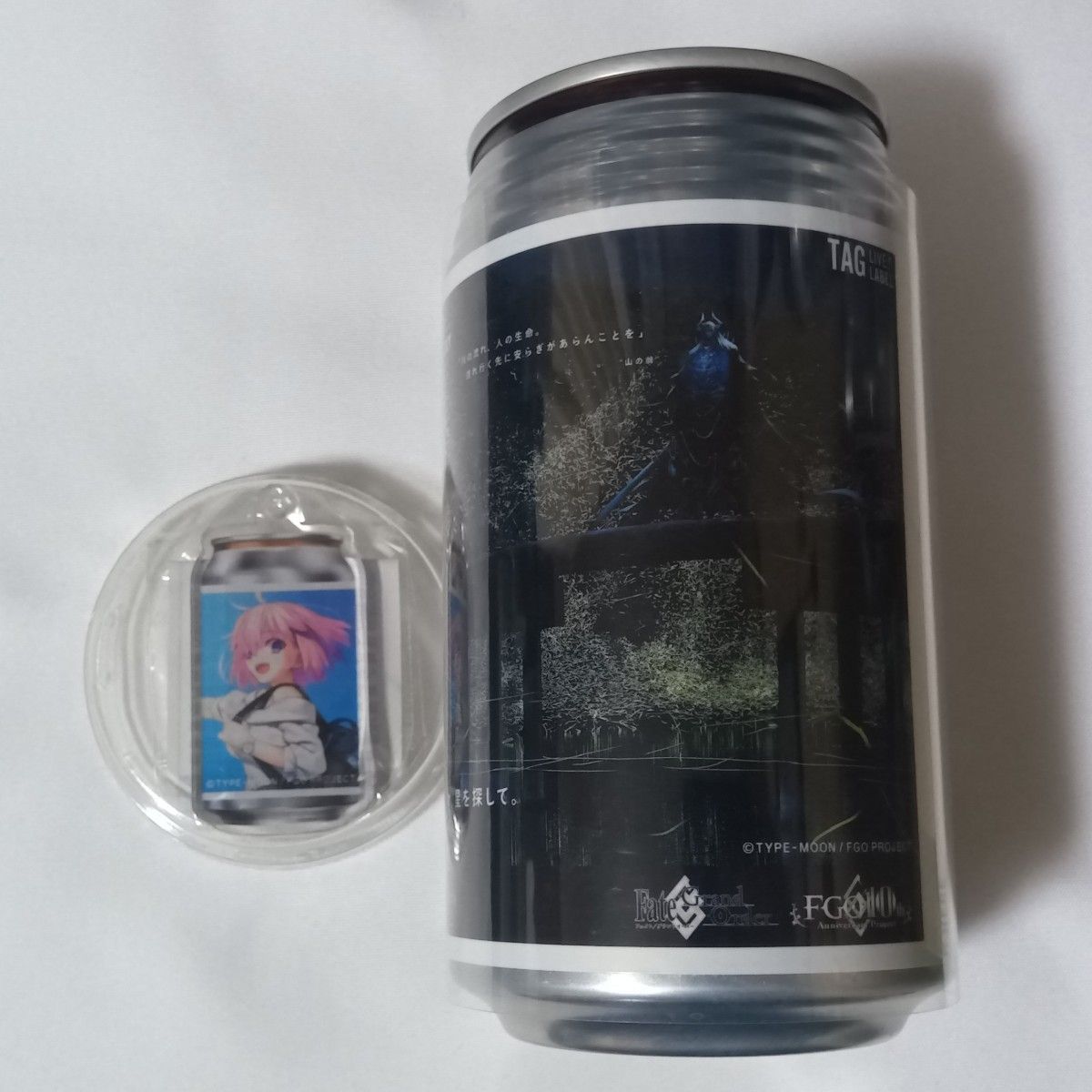 Fate/Grand Order FGO OVER THE SAME SKY オリジナルラベル缶 アクリル