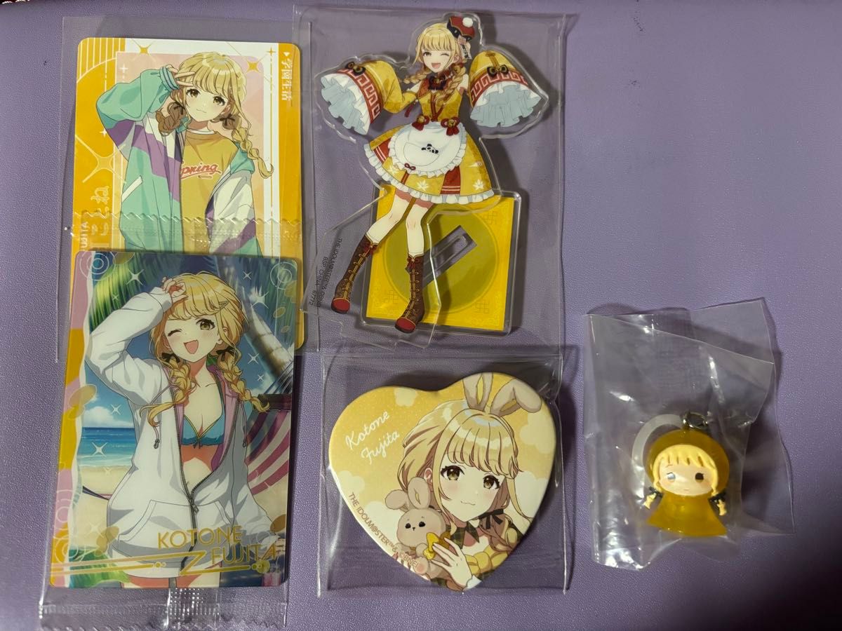 学園アイドルマスター 学マス DMMスクラッチくじ 缶バッジ 藤田ことね