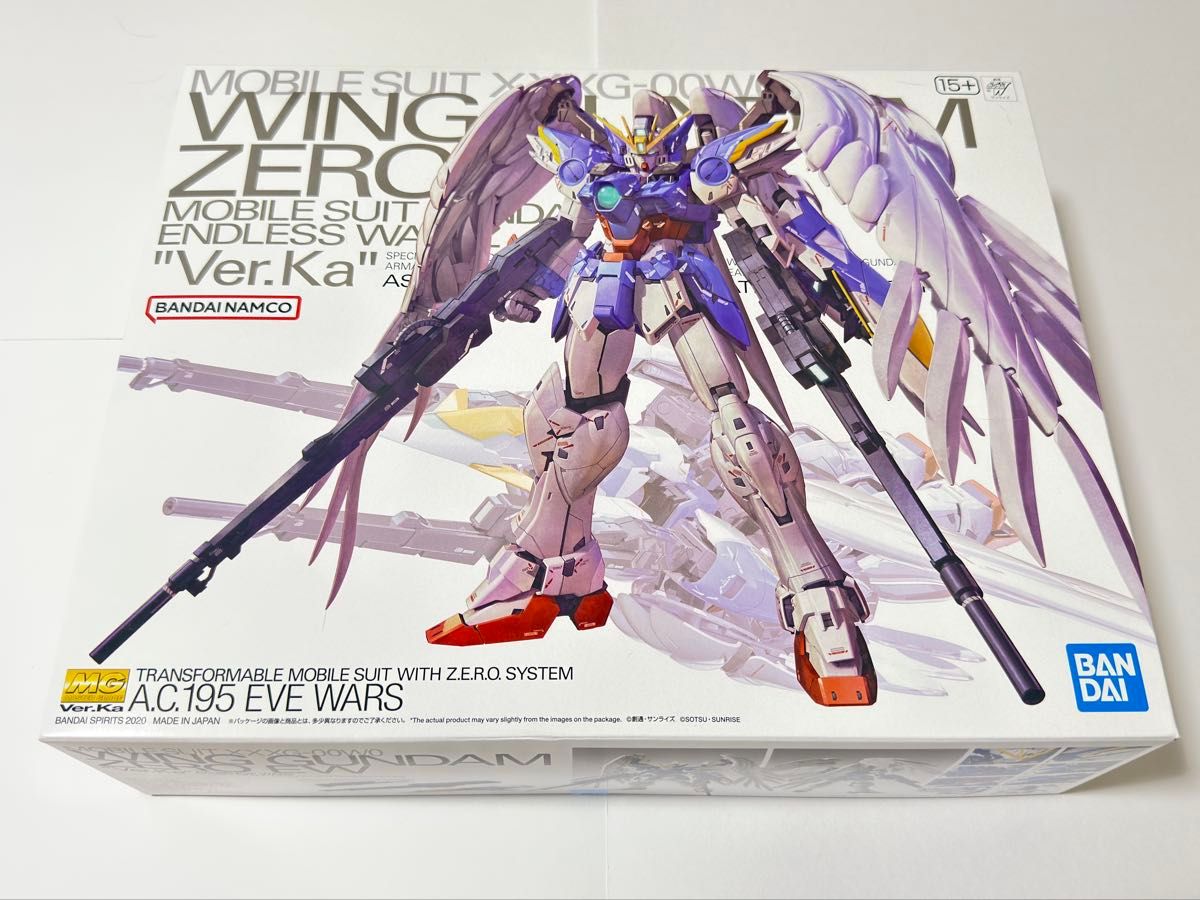 MG 1/100 ウイングガンダムゼロEW Ver Ka専用水転写式デカール2枚