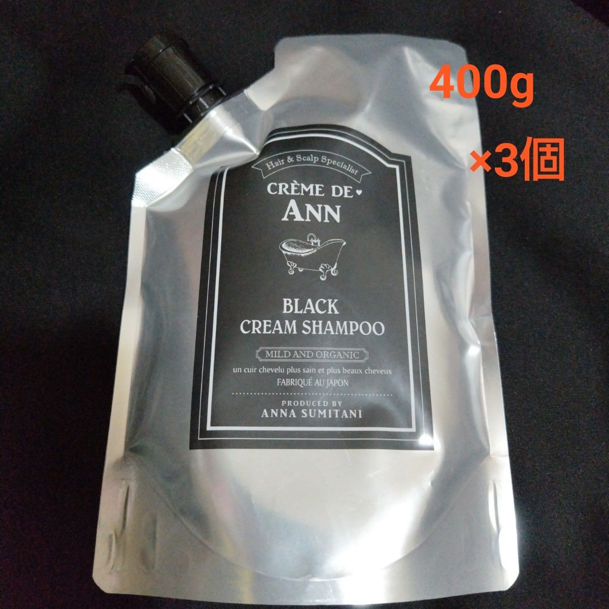 クレムドアン ブラッククリームシャンプー 400g｜Yahoo!フリマ（旧