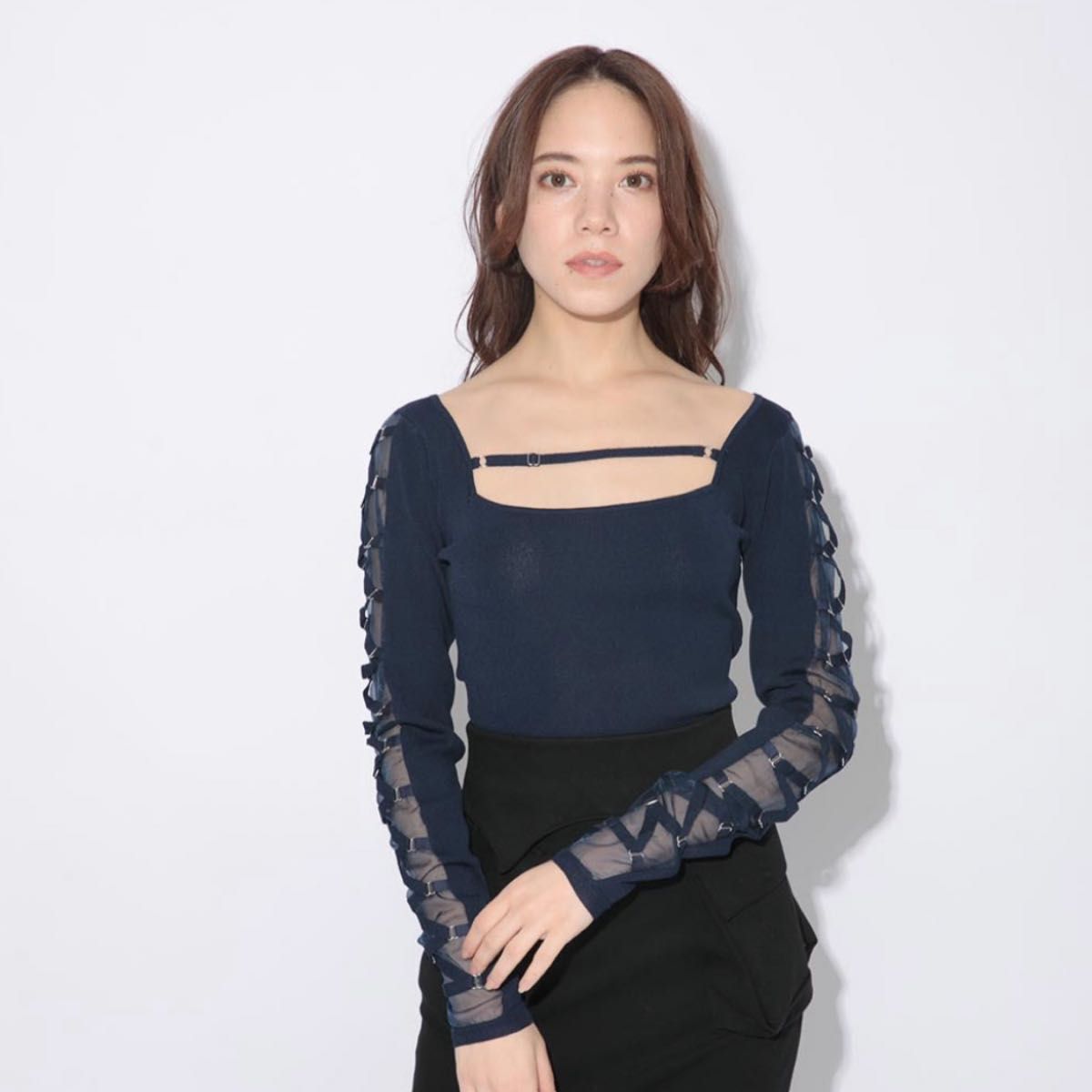 Melt the lady メルトザレディ レースアップレイヤードコルセット