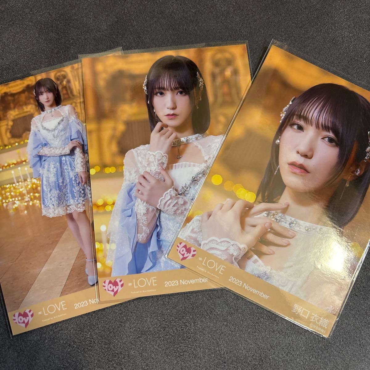 イコラブ ＝LOVE 野口衣織 7周年衣装 猫 生写真 コンプ｜Yahoo!フリマ