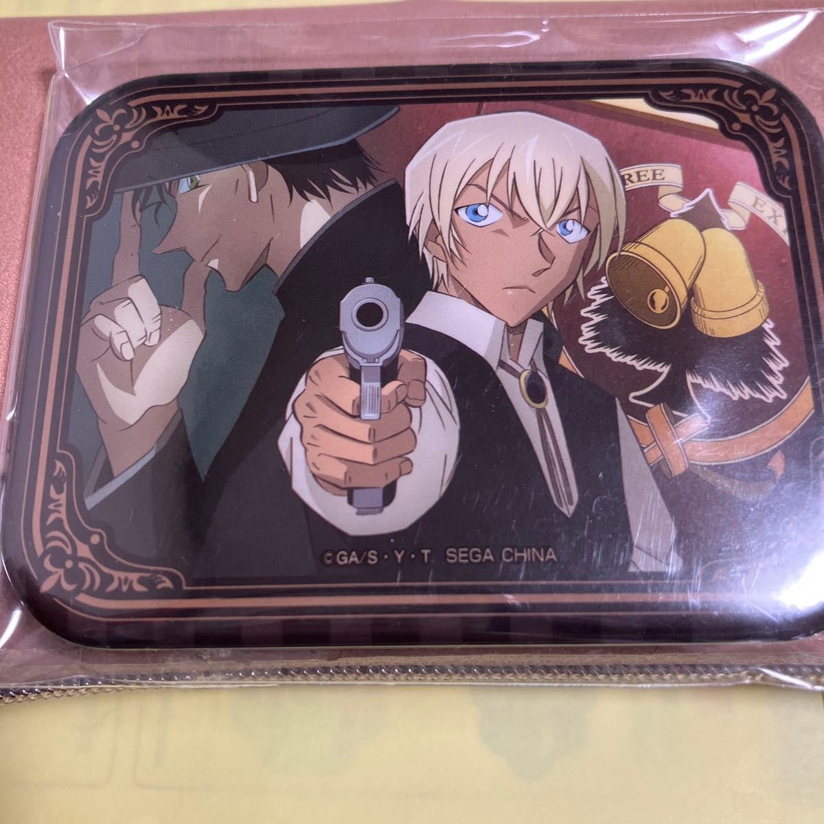 名探偵コナン ゼロの日常 セガラッキーくじオンライン 缶バッジ 安室