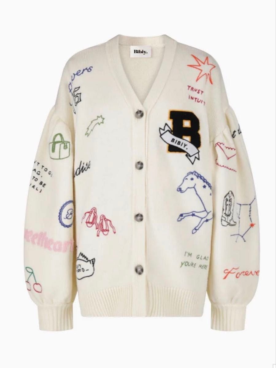 Bibiy B CLUB TIE CARDIGAN ネイビー｜Yahoo!フリマ（旧PayPayフリマ）