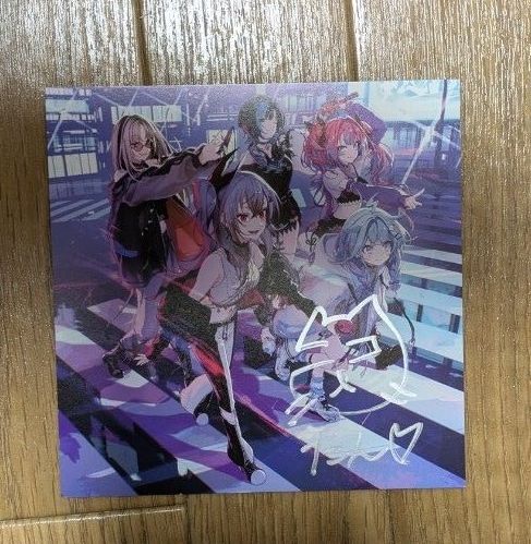 FLOW GLOW 1st アルバムアナザージャケット 直筆サイン 水宮枢｜Yahoo