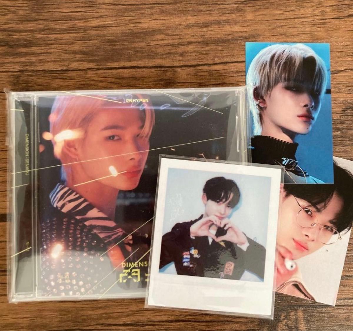 ENHYPEN NI-KI ニキ 定め トレーディングカード トレカ 通常盤 ハート