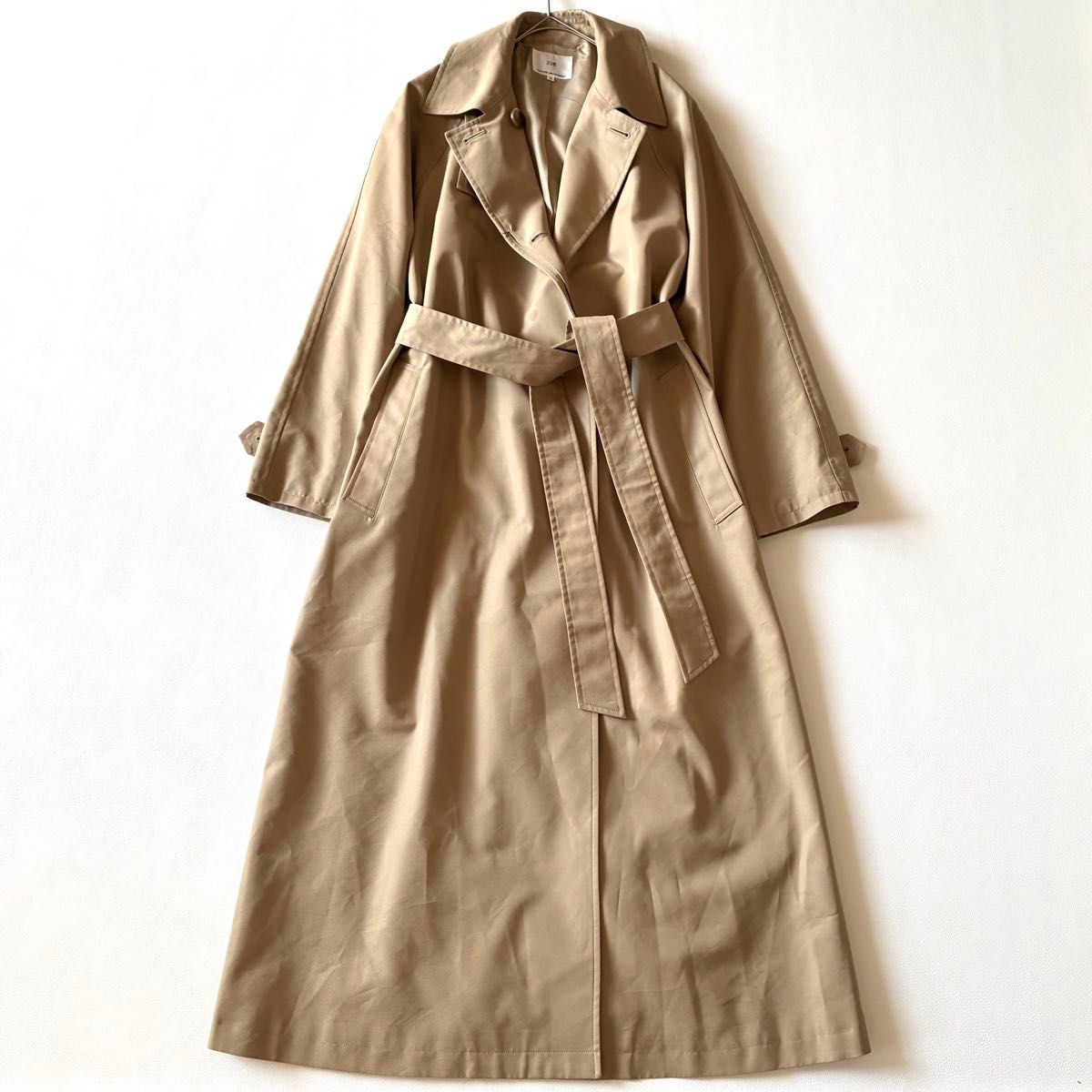 2023 ビアズリー BEARDSLEY 襟元2WAY ウールビッグショートコート