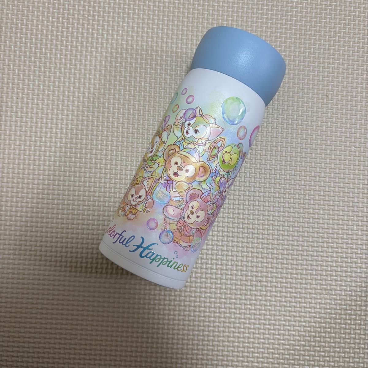 ディズニー ダッフィー ウェアスマイルズグロウ ステンレスボトル 水筒