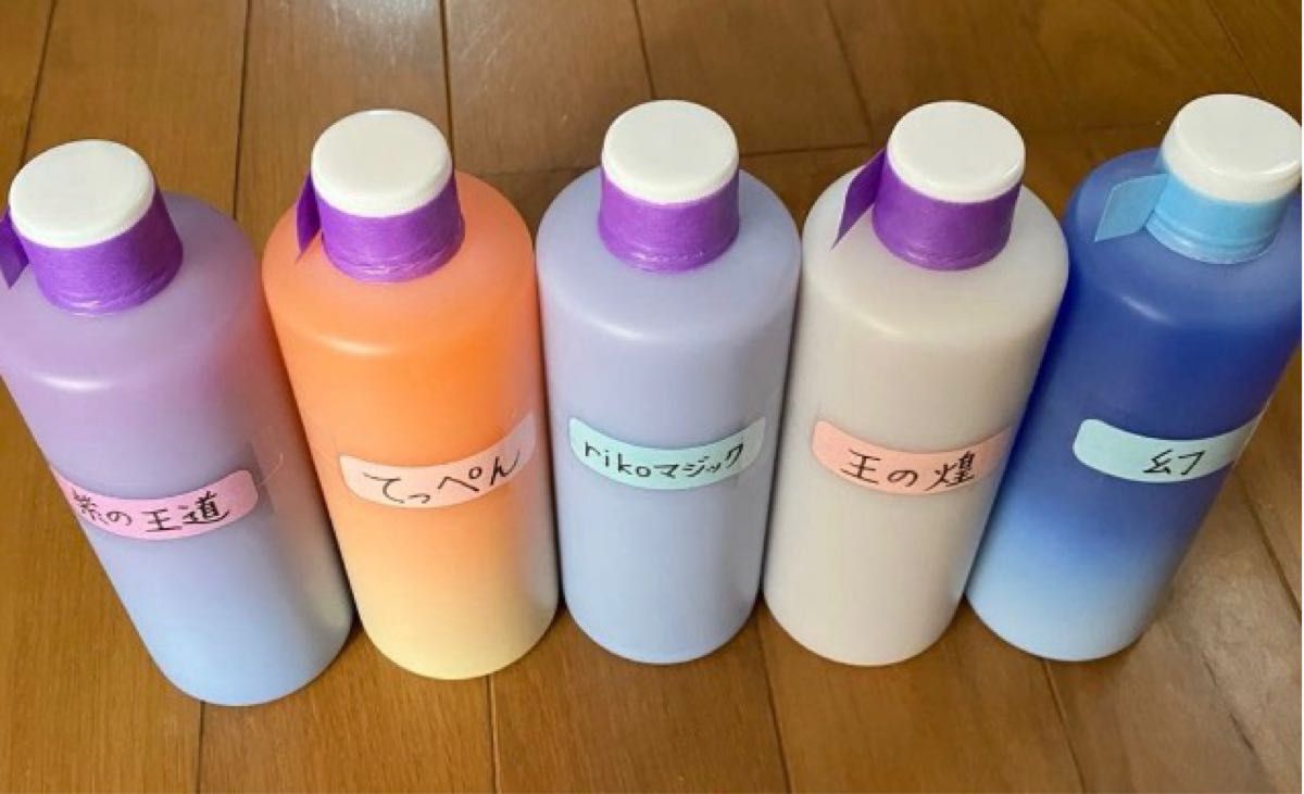 アルミホイール超鏡面剤「紫の王道」「王の煌」「りこちゃん」各300ml