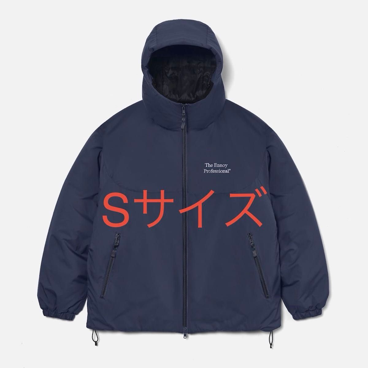 2026年 Sサイズ ENNOY スタイリスト私物 PADDED NYLON HOODIE (BLACK