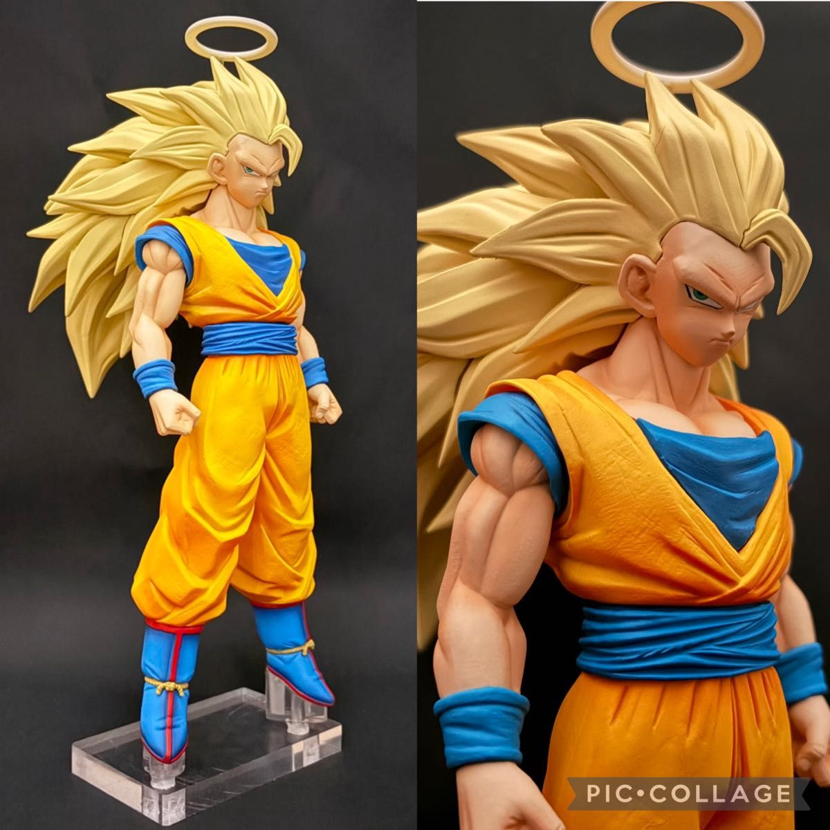 ドラゴンボールSMSP サイズ 伝説の超サイヤ人 孫悟空 リペイント 二