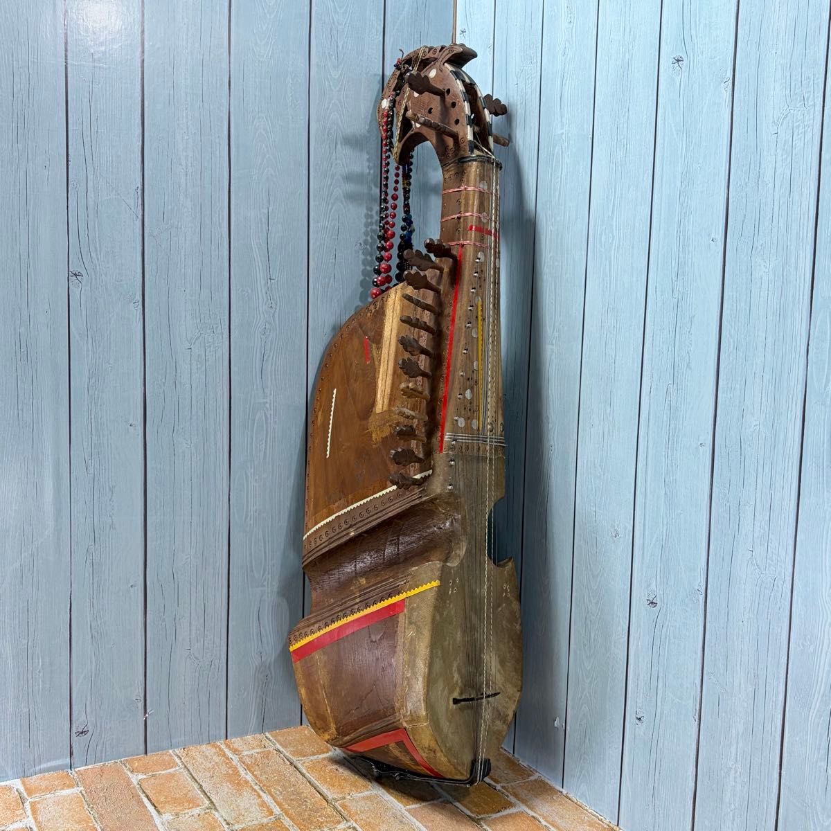 希少】ウクライナ民族楽器 バンドゥーラ 55弦 1987年製 チェルニヒフ製