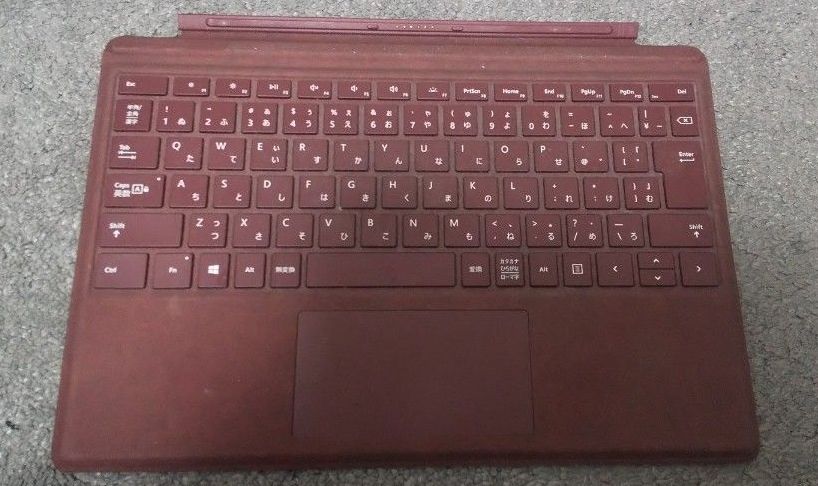 ジャンク品 Microsoft Surface Pro タイプカバー キーボード 日本語