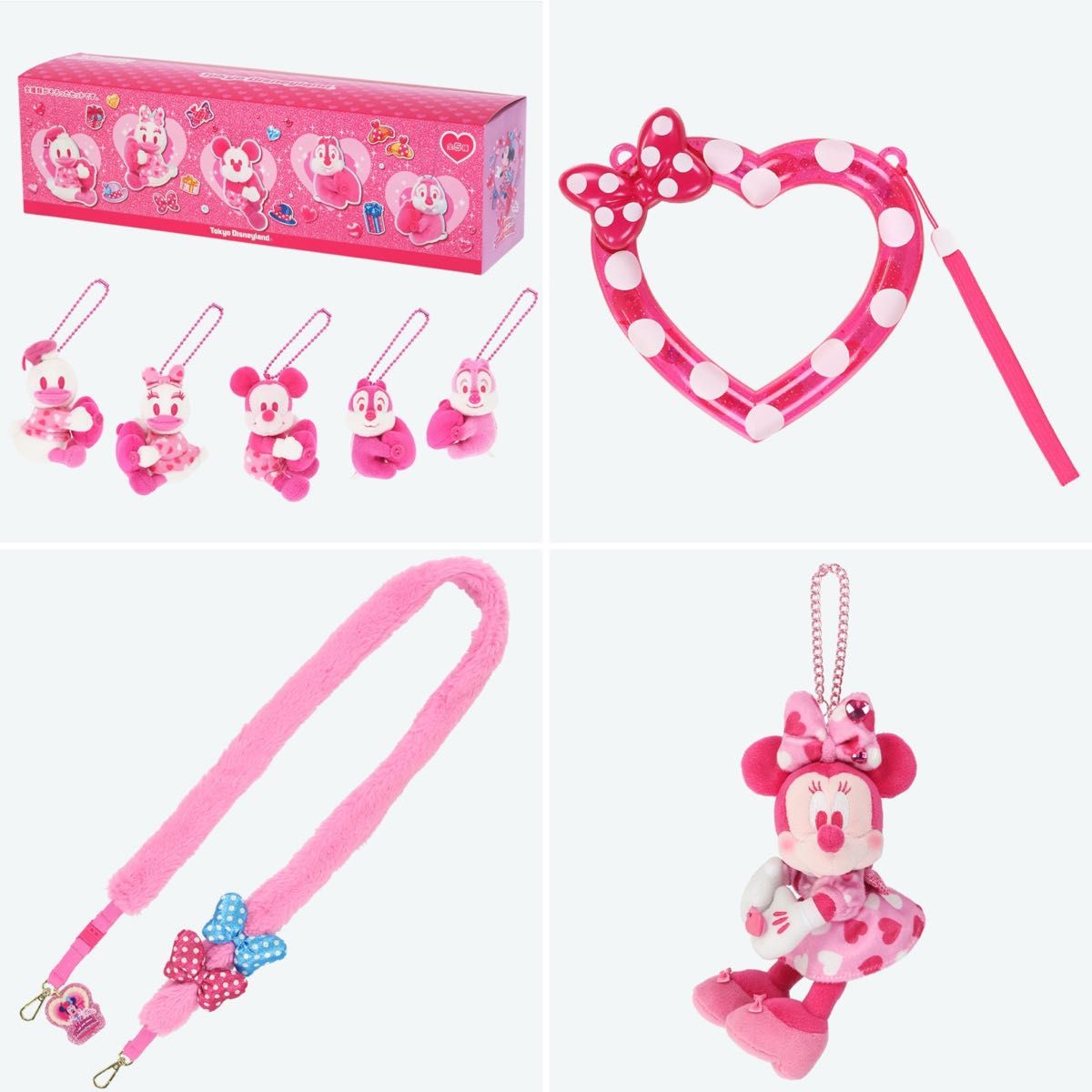 ミニーのファンダーランド スマートフォンアクセサリーストラップ付き